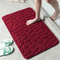 NonSlip Cobblestone Bath Mat Thick Soft Absorbent Bathroom Rug For Shower Tub QuickDry Floor Mat 23