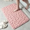 NonSlip Cobblestone Bath Mat Thick Soft Absorbent Bathroom Rug For Shower Tub QuickDry Floor Mat 11