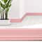 906 Inches XPE Foam 3D Skirting Board Trim 8cm Waterproof SelfAdhesive Wall Sticker Baseboard Wais 0