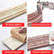 906 Inches XPE Foam 3D Skirting Board Trim 8cm Waterproof SelfAdhesive Wall Sticker Baseboard Wais 3