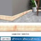 906 Inches XPE Foam 3D Skirting Board Trim 8cm Waterproof SelfAdhesive Wall Sticker Baseboard Wais 9