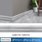 906 Inches XPE Foam 3D Skirting Board Trim 8cm Waterproof SelfAdhesive Wall Sticker Baseboard Wais 11