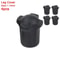 Moon Camping Chair Leg Covers Set AntiSlip Foot Caps Connectors Removable AntiSag Chair Leg Prot 7