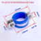Round RubberLined Hose Clamp Bracket Carbon Steel Pipe Clamp With Screw Nut Suspension Pipe Faste 5