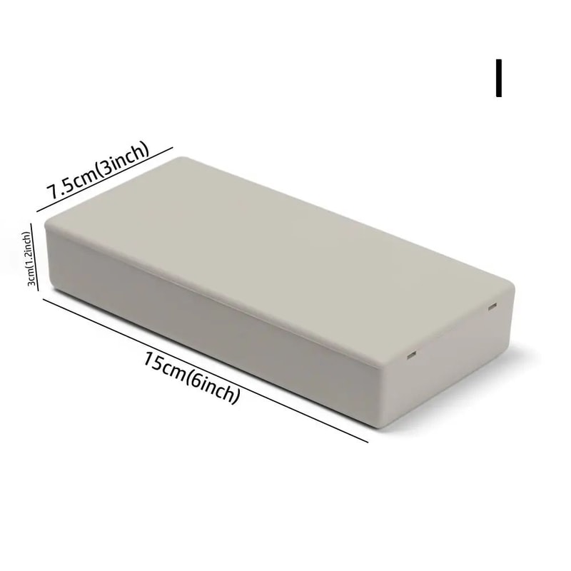 White Waterproof Project Box For Electronics DIY Wiring Sealed Plastic Instrument Enclosure With 23