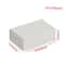 White Waterproof Project Box For Electronics DIY Wiring Sealed Plastic Instrument Enclosure With 24