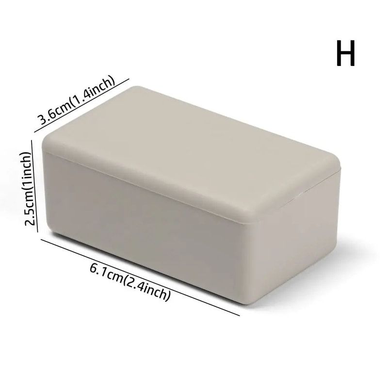 White Waterproof Project Box For Electronics DIY Wiring Sealed Plastic Instrument Enclosure With 9