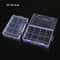 Square Clear Storage Box Set 10 Sizes Transparent Organizer Case For Small Items Fishing Tackle Too 5