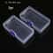 Square Clear Storage Box Set 10 Sizes Transparent Organizer Case For Small Items Fishing Tackle Too 10