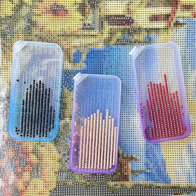 Multifunction Diamond Painting Pen Tips Set With Stopper DIY 5D Drill PickUp Replacement Heads For 4