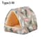 Warm Plush Small Animal Bed For Guinea Pig Hamster Cozy Winter Sleeping Nest Mat For Rabbit Squir 15