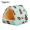 Warm Plush Small Animal Bed For Guinea Pig Hamster Cozy Winter Sleeping Nest Mat For Rabbit Squir 17
