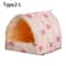Warm Plush Small Animal Bed For Guinea Pig Hamster Cozy Winter Sleeping Nest Mat For Rabbit Squir 10