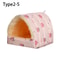 Warm Plush Small Animal Bed For Guinea Pig Hamster Cozy Winter Sleeping Nest Mat For Rabbit Squir 12