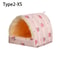 Warm Plush Small Animal Bed For Guinea Pig Hamster Cozy Winter Sleeping Nest Mat For Rabbit Squir 13