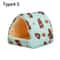 Warm Plush Small Animal Bed For Guinea Pig Hamster Cozy Winter Sleeping Nest Mat For Rabbit Squir 19