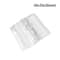 2 Pcs Clear Folding Door Hinges Transparent AcrylicABS Cabinet Hinges For Furniture Doors Foldable 8