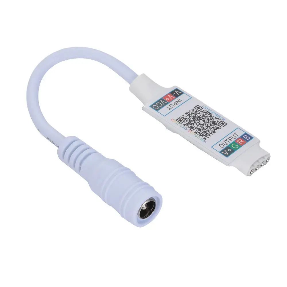 Bluetooth LED Strip Controller For WS2812WS2811 Mini Music Sync App Control iOSAndroid DC5V24V Pix 8