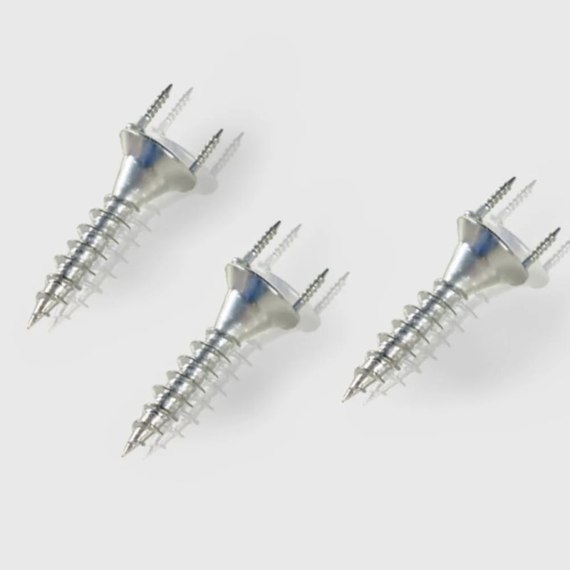 50 Pcs Invisible Headless Wire Nails Galvanized DoubleHead Steel Pins For Skirting Trim Woodworkin 5