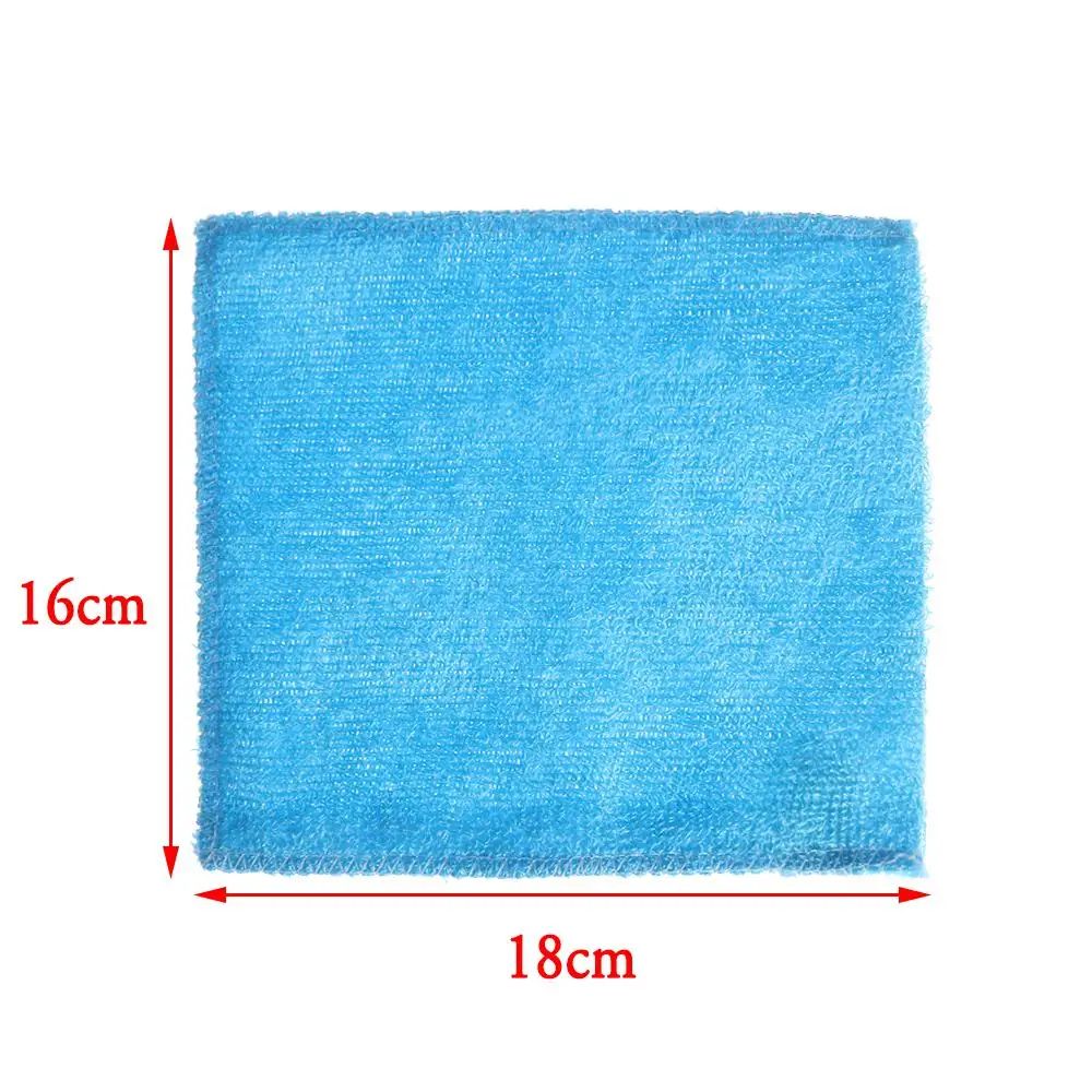 Bamboo Fiber Kitchen Cleaning Cloths Super Absorbent AntiGrease Dish Wipes Washing Towels Scourin 5