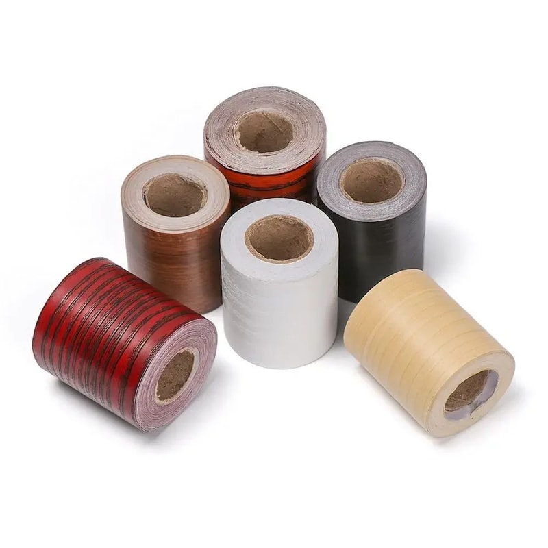 SelfAdhesive Waterproof Vinyl Wood Grain Wall Border Trim Sticker Baseboard Waist Line Decor For Li 2