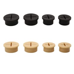 flexible silicone cable grommet hole cover for desk table tv console pc, tidy wire organizer, dust-proof rubber ring