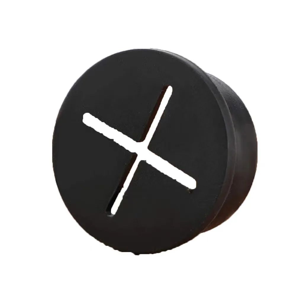 Flexible Silicone Cable Grommet Hole Cover For Desk Table TV Console PC Tidy Wire Organizer DustPro 6
