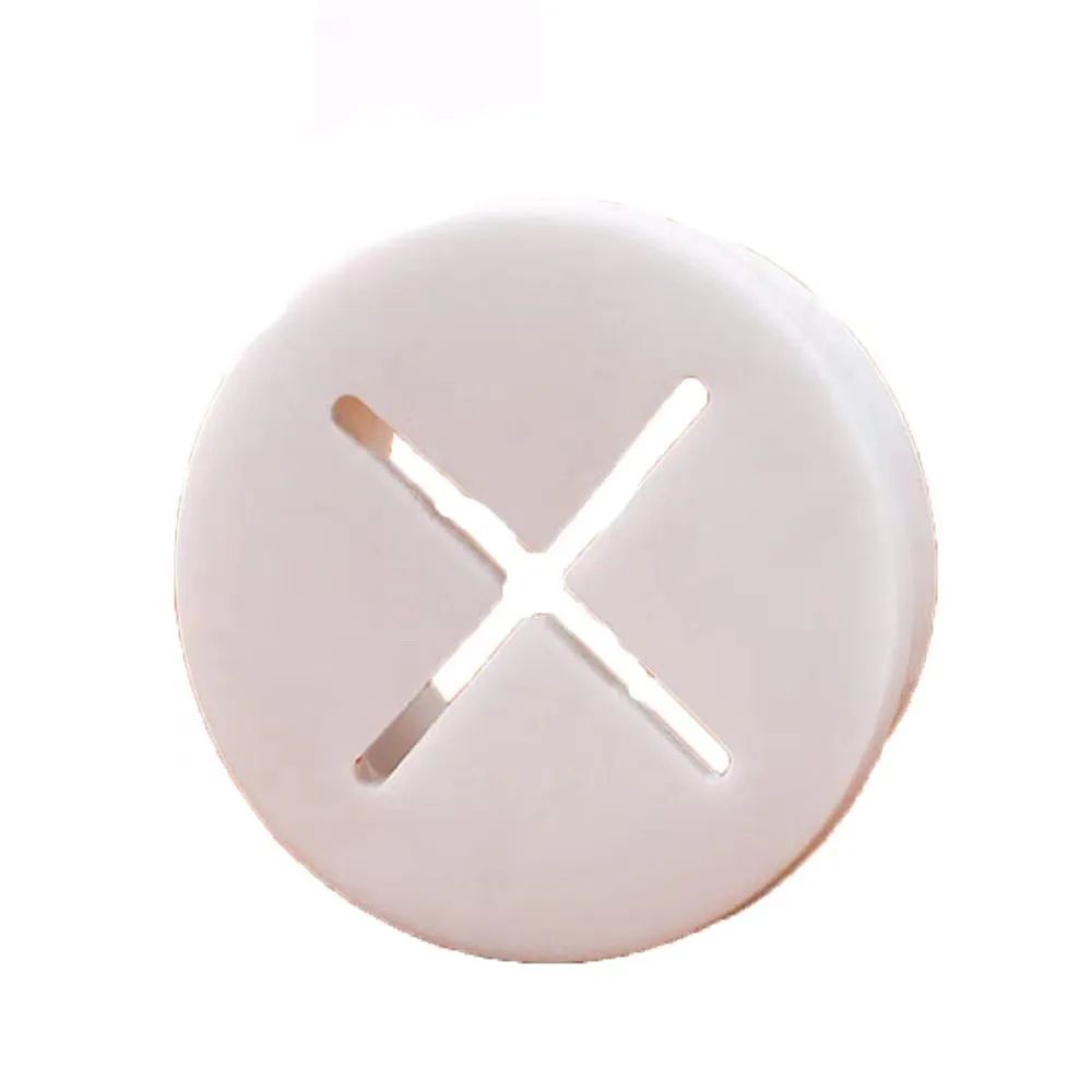 Flexible Silicone Cable Grommet Hole Cover For Desk Table TV Console PC Tidy Wire Organizer DustPro 7