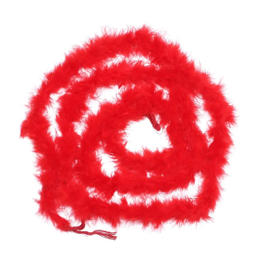 2M Fluffy Feather Boa Trim Strip For Sewing Crafts Costume Fancy Dress Wedding Party Decor DIY App 15