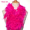 2M Fluffy Feather Boa Trim Strip For Sewing Crafts Costume Fancy Dress Wedding Party Decor DIY App 16