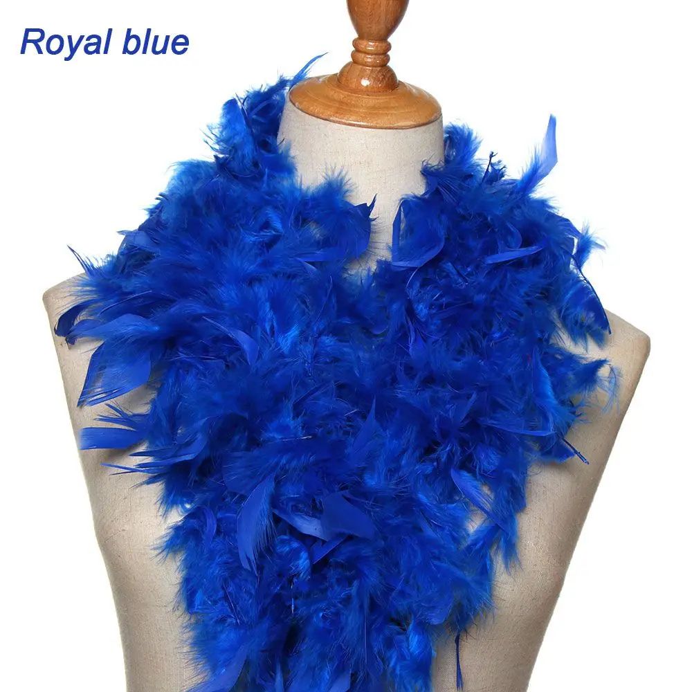 2M Fluffy Feather Boa Trim Strip For Sewing Crafts Costume Fancy Dress Wedding Party Decor DIY App 18