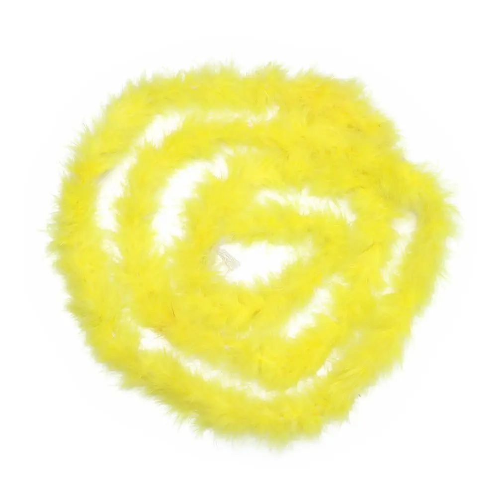 2M Fluffy Feather Boa Trim Strip For Sewing Crafts Costume Fancy Dress Wedding Party Decor DIY App 23