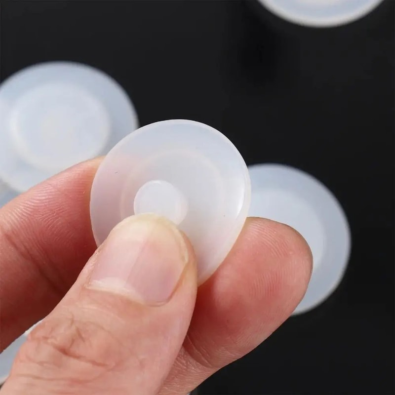 5 Pcs Silicone Bottle Lid Seal Plug Replacements For Travel Tumbler Coffee Cup Mug Vacuum Bottle Le 3