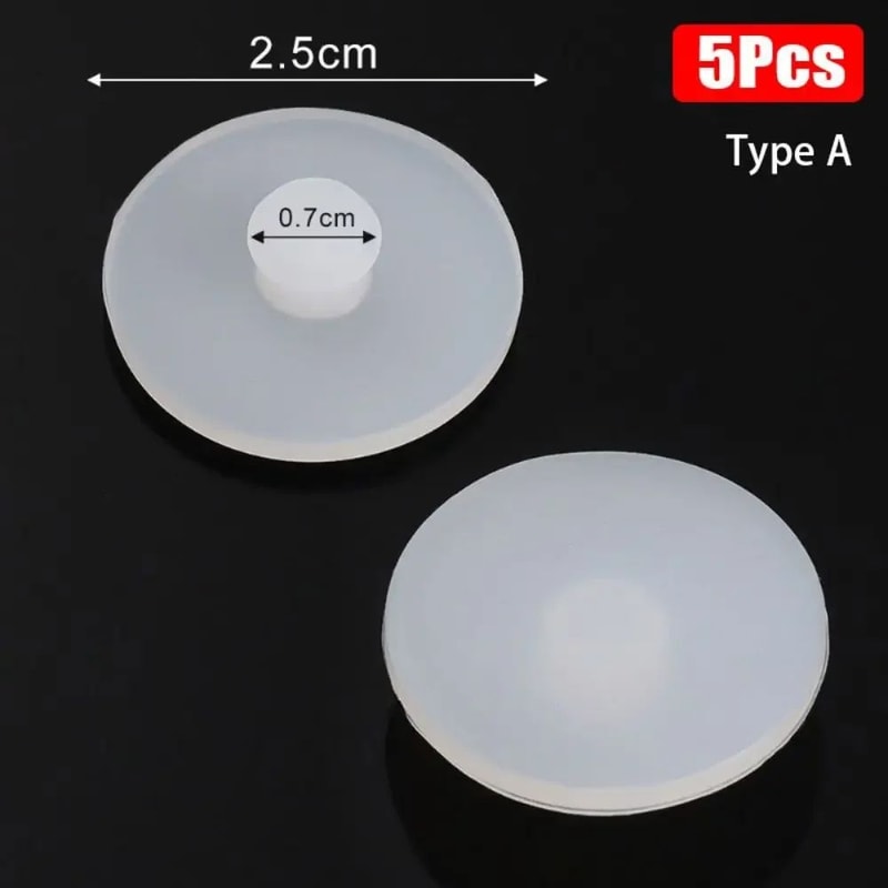 5 Pcs Silicone Bottle Lid Seal Plug Replacements For Travel Tumbler Coffee Cup Mug Vacuum Bottle Le 6