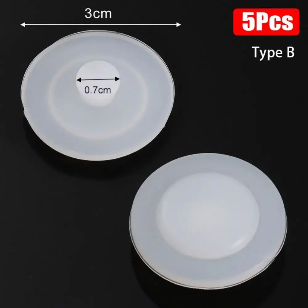 5 Pcs Silicone Bottle Lid Seal Plug Replacements For Travel Tumbler Coffee Cup Mug Vacuum Bottle Le 7