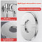 SelfAdhesive Stainless Steel Shower Pipe Cover Flange Plate Silver Wall Hole Escutcheon Trim For Fa 0