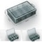 Thickened Transparent Tool Parts Organizer Box With Removable Grid Compartments For Screws Drill Bi 9