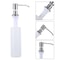 Stainless Steel Pump Soap Dispenser Bottle For Kitchen Sink Bathroom Refillable Hand Wash Lotion H 0