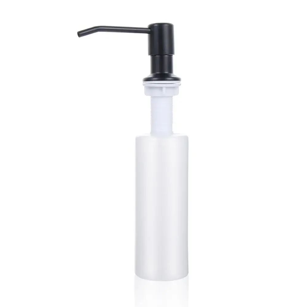 Stainless Steel Pump Soap Dispenser Bottle For Kitchen Sink Bathroom Refillable Hand Wash Lotion H 5
