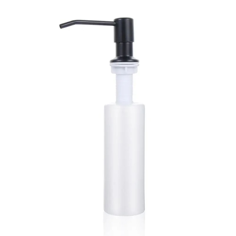 Stainless Steel Pump Soap Dispenser Bottle For Kitchen Sink Bathroom Refillable Hand Wash Lotion H 5