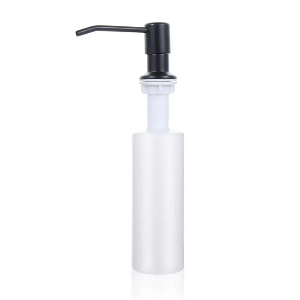 Stainless Steel Pump Soap Dispenser Bottle For Kitchen Sink Bathroom Refillable Hand Wash Lotion H 6