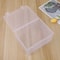 Thickened Transparent Portable Storage Box With Flip Lid Small Medium Large Rectangle Plastic Case 1