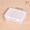 Thickened Transparent Portable Storage Box With Flip Lid Small Medium Large Rectangle Plastic Case 4