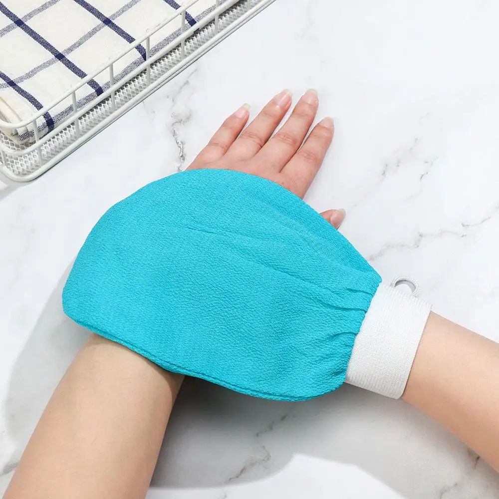 Exfoliating Bath Glove Body Scrubber Towel For Smooth Skin Deep Clean Shower Massage Mitt SpaLike 3