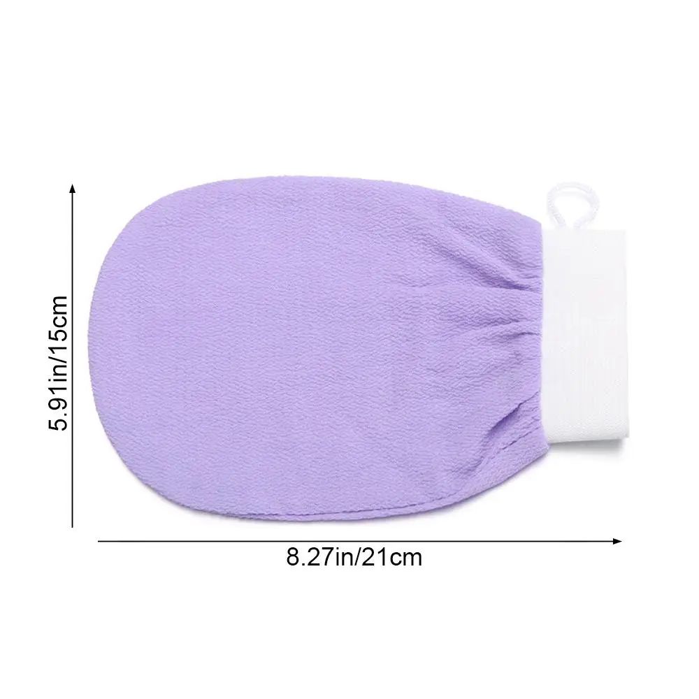 Exfoliating Bath Glove Body Scrubber Towel For Smooth Skin Deep Clean Shower Massage Mitt SpaLike 5