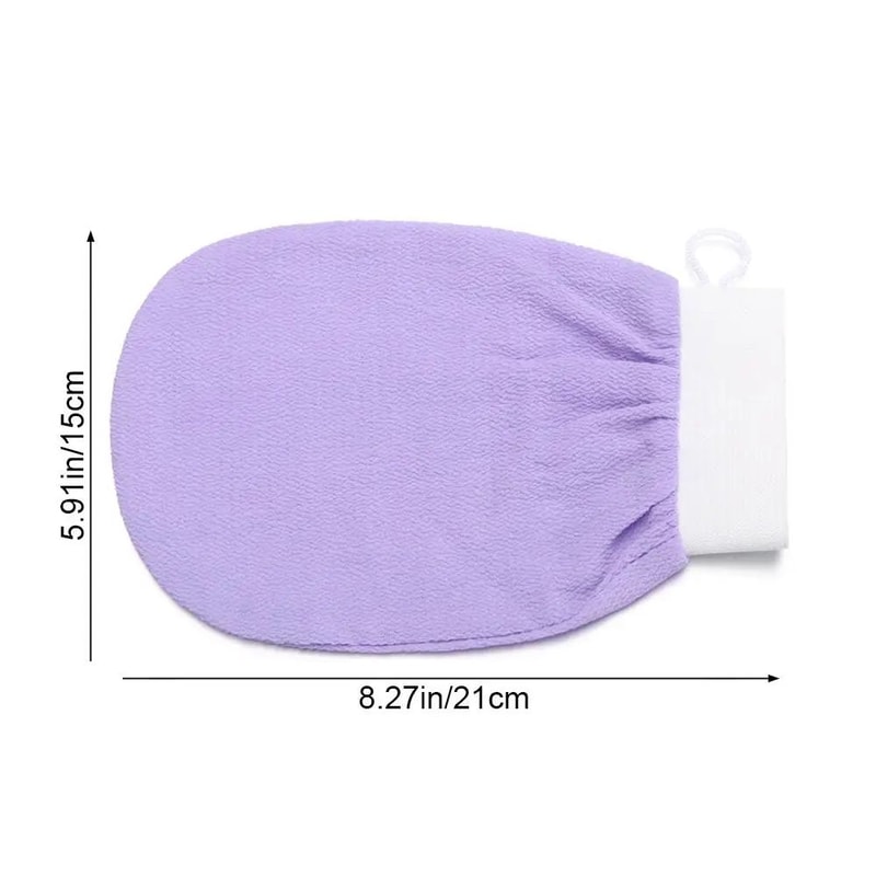 Exfoliating Bath Glove Body Scrubber Towel For Smooth Skin Deep Clean Shower Massage Mitt SpaLike 5
