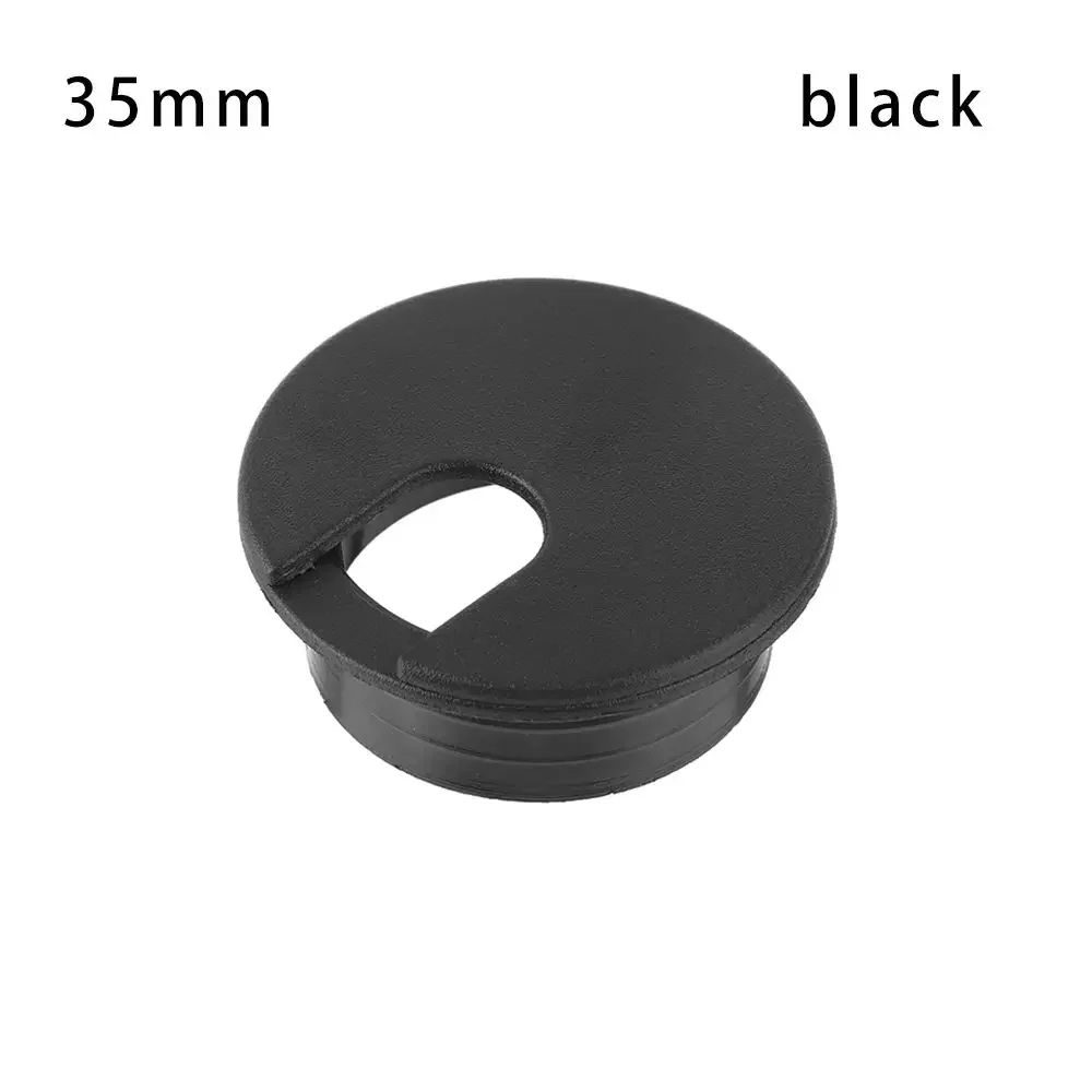 Desk Cable Grommet Hole Cover 3550mm Wire PassThrough Cap For Computer Table Clean Cable Management 6