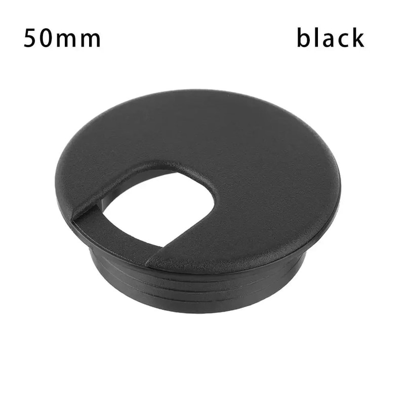 Desk Cable Grommet Hole Cover 3550mm Wire PassThrough Cap For Computer Table Clean Cable Management 7