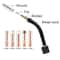 MB15AK 14AK MIGMAG Welding Torch Contact Tip Gas Nozzle Replacement Universal Spare Parts For Smoo 2