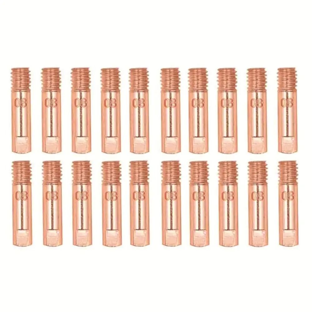 MB15AK 14AK MIGMAG Welding Torch Contact Tip Gas Nozzle Replacement Universal Spare Parts For Smoo 3